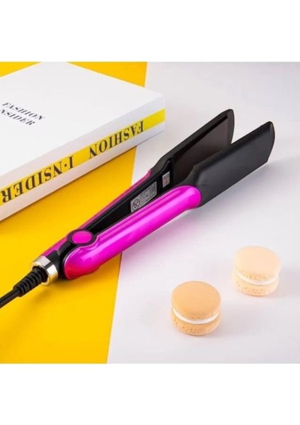 Pembe Profesyonel Saç Düzleştirici, Parlak ve Pürüzsüz Saçlar Için Ideal Seçim