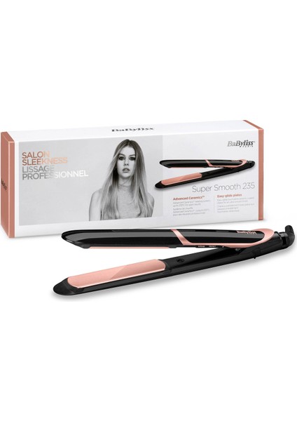 Düzleştirici Saç Maşası, 235°C, Seramik Isı Sistemi, 6 Ayar, Siyah modelleri