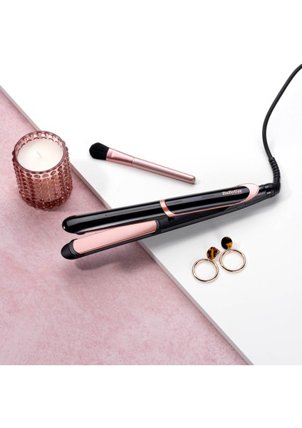 Düzleştirici Saç Maşası, 235°C, Seramik Isı Sistemi, 6 Ayar, Siyah fırsatları