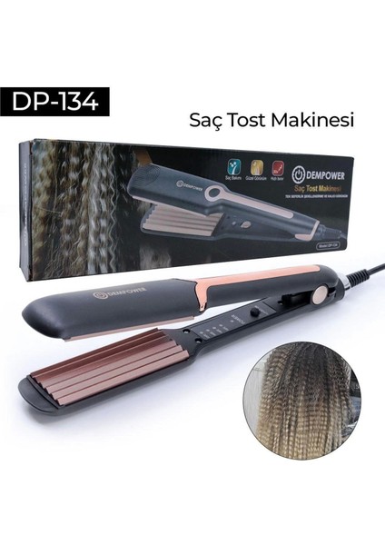 Çok Renkli Tost Model Saç Düzleştirici, Şık ve Pratik Kullanım