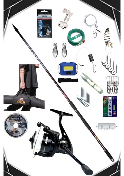 Elegance 6000 Oslo Team 360CM 100-200GR Göl ve Deniz Olta Seti