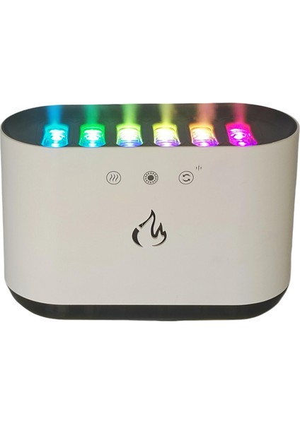 Müzik Ritimli Işık Modlarıyla Renkli 6’lı Hazneli Buhar Makinesi Zaman Ayarlı- Işık Ayarlı fiyatları