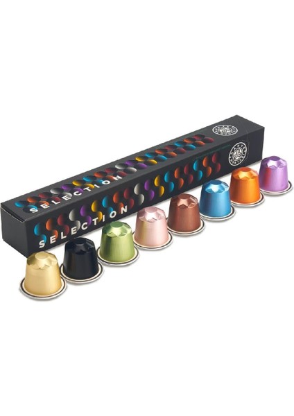 Selection Kapsül Kahve 10’lu Kutu – Nespresso Uyumlu Harman Kapsül Kahve