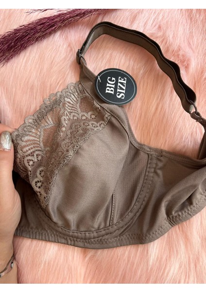 Dantel Ayrıntılı Büyük Beden Toparlar Sütyen (Big Size) modelleri
