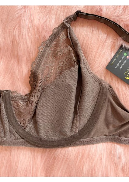 Dantel Ayrıntılı Büyük Beden Toparlar Sütyen (Big Size) indirimleri