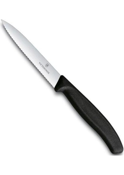10 cm Siyah Tırtıklı Soyma Bıçağı fiyatları