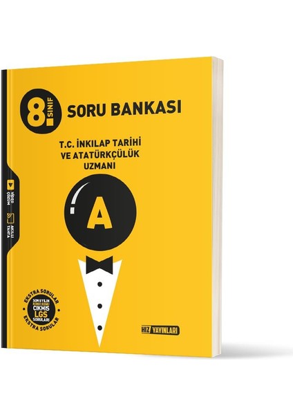 Hız 8. Sınıf Uzman T.c.inkılap Tarihi ve Atatürkçülük Soru Bankası