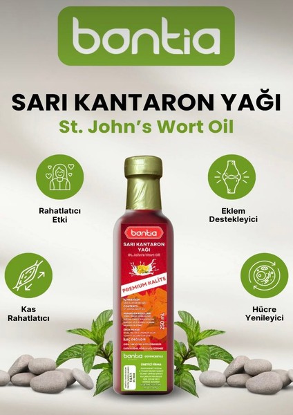 Sarı Kantaron Yağı Doğal Zeytinyağı Maserasyonlu 250 ml - Cilt Saç Eklem ve Kas Bakımı fiyatları