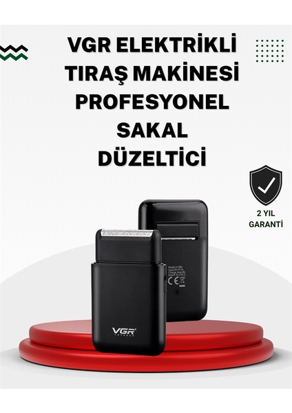 Bestonly Pistonlu ve Örgülü Ağ Başlıklı Kart Tipi Traş Makinesi – Hafif, Güvenli, USB Şarjlı