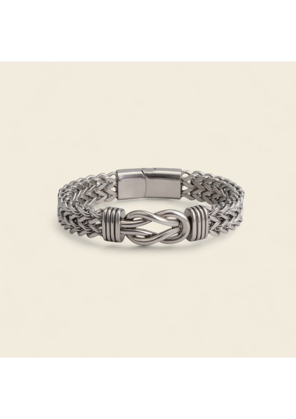 316 Paslanmaz Çelik Titanyum Zincir Erkek Bileklik modelleri