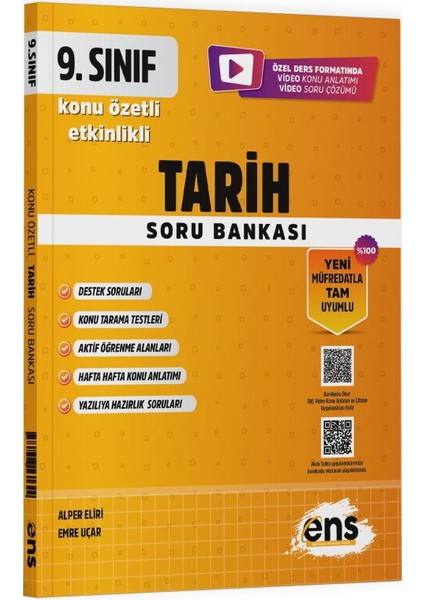 Ens Yayıncılık 9. Sınıf Tarih Etkinlikli Soru Bankası