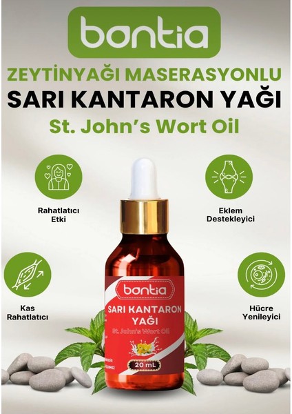 Sarı Kantaron Yağı 20 ml - Zeytinyağı Maserasyon, Eklem & Kas Rahatlatıcı, Yara Tahriş Yatıştırıcı modelleri