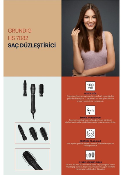 Beyaz Hs 7082 Saç Şekillendirici, Kullanışlı ve Pratik Saç Şekillendirme Aracı indirimleri