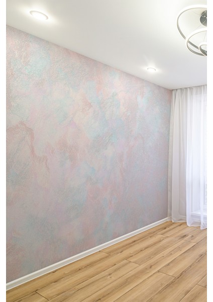 Romantik Pastel Tonlu Modern Tek Parça Duvar Kağıdı