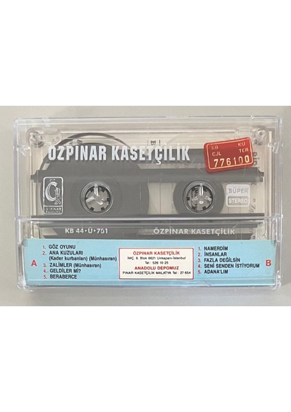 Biricik Zalimler Kaset (Orijinal Dönem Baskı Kaset) fiyatları