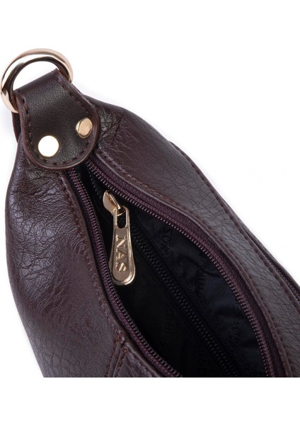 Kadın Mini Omuz ve Çapraz Çanta Örgülü Askılı (En: 23 cm , Boy: 14 Cm)Kahve Victoria fırsatları