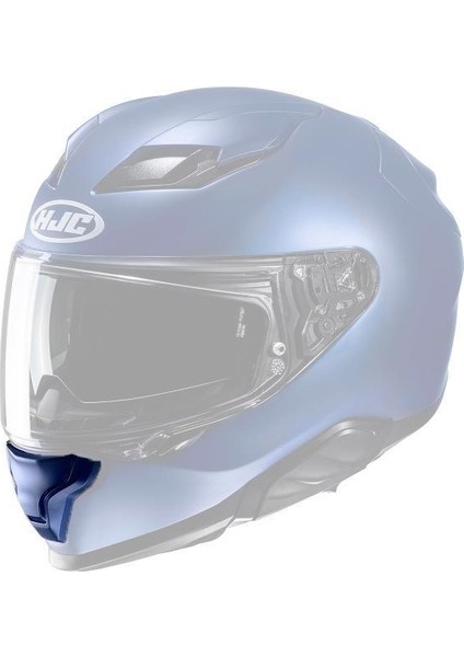 F71 Kask Çene Havalandırma Semı Flat Siyah