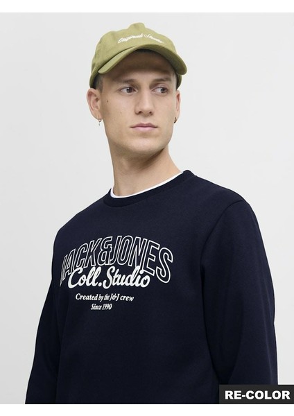 Jack Jones Makota Bisiklet Yala Regular Fit Erkek Sweat 12278601 modelleri