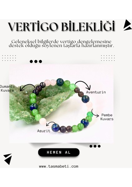 Vertigo Destek Bilekliği – Denge, Topraklanma ve Zihinsel Huzur