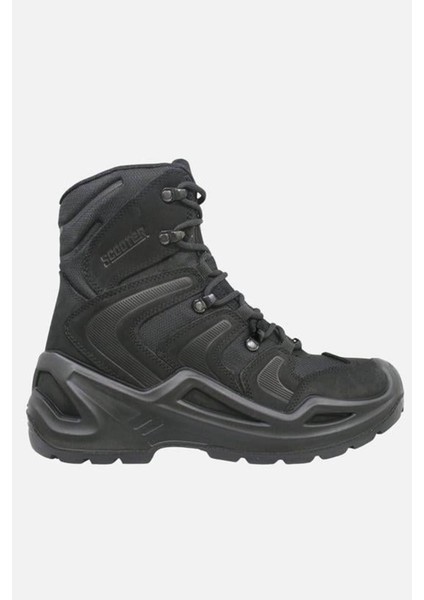Deri Su Geçirmez Tactical Siyah Kadın Bot & Bootie G3100NS