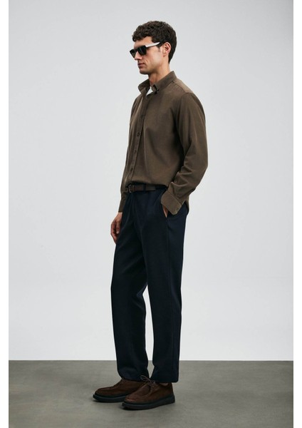 Drew Basic Haki Erkek Gömlek 112010682 modelleri