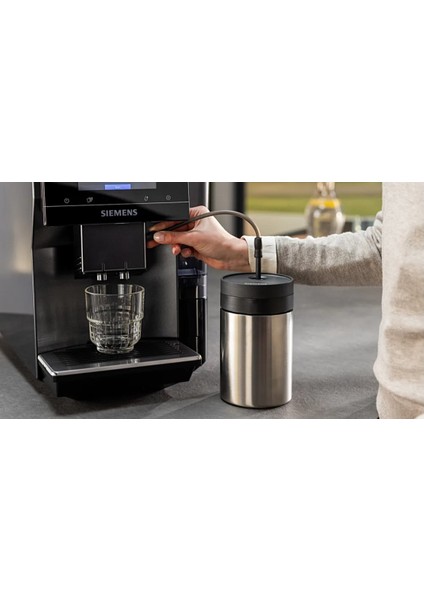 N Yalıtımlı 0,5 Litre Tüm Otomatik Kahve Makinaları Için Süt Kapı modelleri