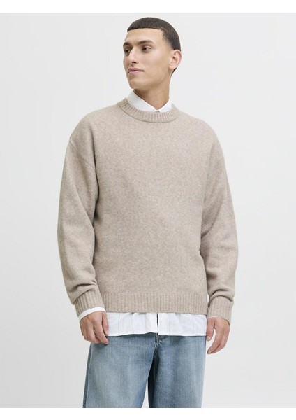 Jack Jones Soho Ollıe Relax Fit Erkek Kazak 12278924
