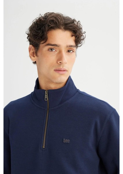 Erkek Pike Interlock Half Zip Sweatshirt L2520312411 fırsatları