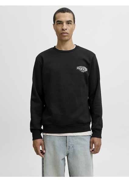 Jack Jones Makota Bisiklet Yala Regular Fit Erkek Sweat 12278601