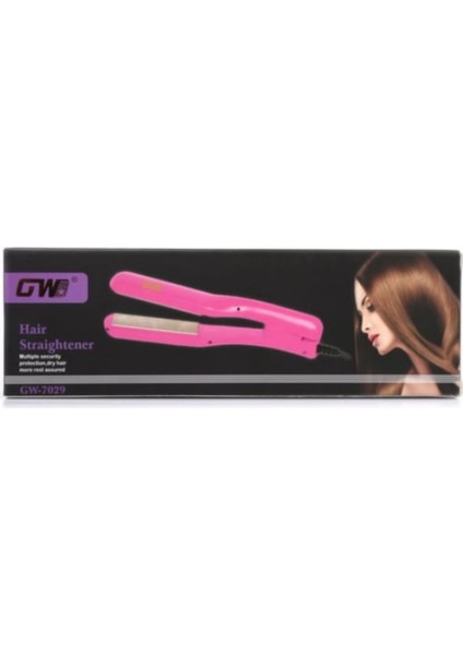 Hızlı Isınan, Iyonik, Saçlara Zarar Vermeyen Elektrikli Düzleştirici, Pembe Renk fırsatları