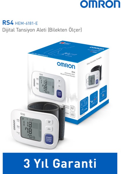 Rs4 Bilek Tipi Dijital Tansiyon Aleti