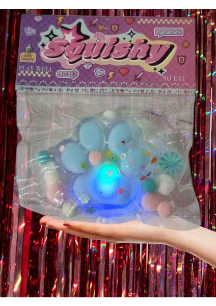 Işıklı Kedi Pati Sukuşi Mojmoj (Squishy) fiyatları
