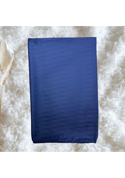 Jakarlı Çizgili Mavi Şal fırsatları