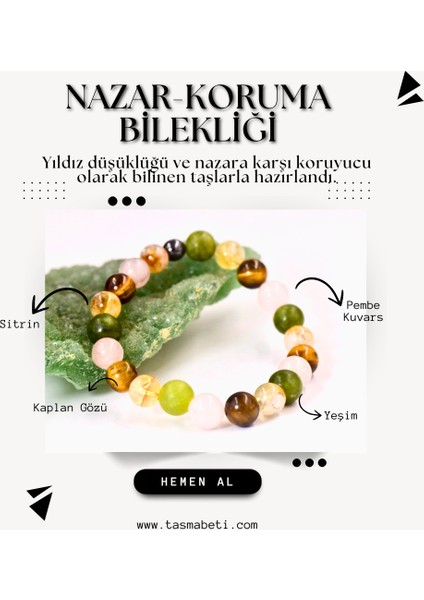 Nazar Koruma Bilekliği – Enerjisel Kalkan, Iç Huzur ve Güçlü Koruma
