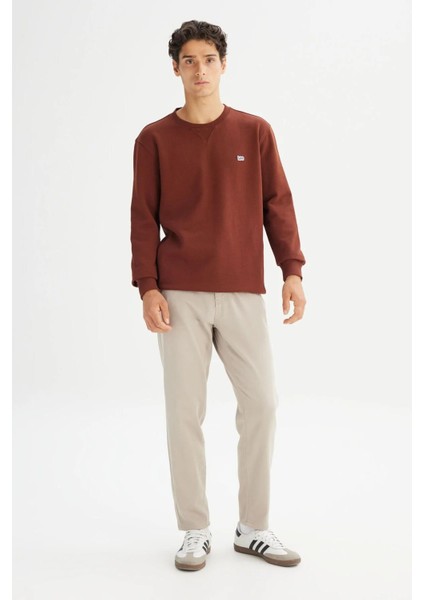 Erkek Small Logo Sweatshirt L81IRY906 fiyatları