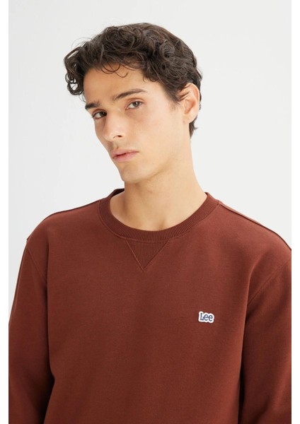 Erkek Small Logo Sweatshirt L81IRY906 fırsatları