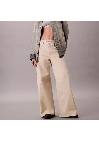 Ck LV044D615G Super Wıde 5 Pkt Kadın Pantolon fiyatları