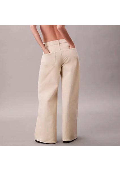 Ck LV044D615G Super Wıde 5 Pkt Kadın Pantolon modelleri