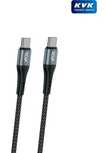 KB215 Type-C To Type-C 20W Hızlı Şarj Data Kablosu 1.2m