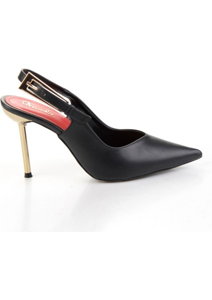 Siyah Kadın Abiye Ayakkabı K01209111109