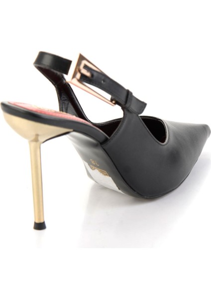 Siyah Kadın Abiye Ayakkabı K01209111109 modelleri