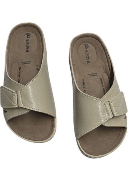 Enova Ortopedik Yumuşak Taban Cırtlı Günlük Kadın Terlik fiyatları