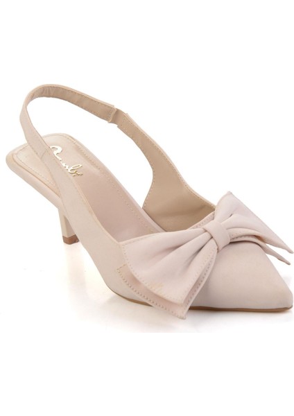 Bej Kadın Klasik Topuklu Ayakkabı K01473666038 fiyatları