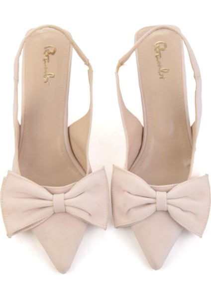 Bej Kadın Klasik Topuklu Ayakkabı K01473666038 fırsatları