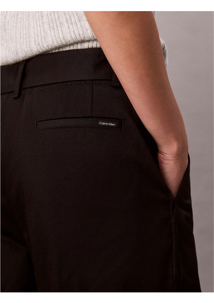 Ck LV044D639G Cotton Twill Belted Trouser Kadın Pantolon fırsatları
