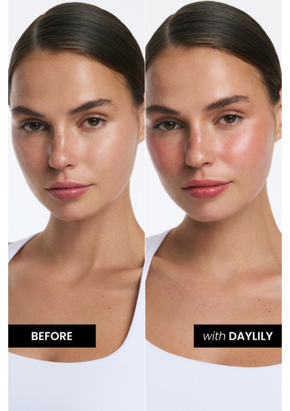Catch Bloom Lip Cheek Stick Daylily 8,77 gr + Catch Glow Nemlendirici Krem (Altın/bronz)+ Ino Makyaj Çantası