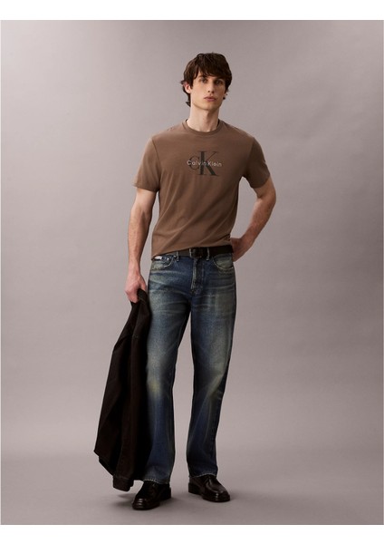 Ck LV04RB862G Ss Hero Monologo Tee 20S Erkek Tshırt