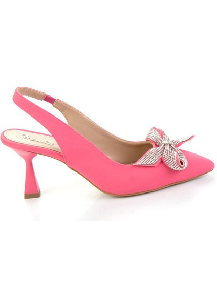 Mat Fuşya Kadın Abiye Ayakkabı K01397180038