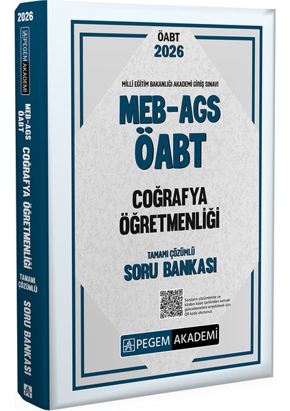 2026 Meb Ags Öabt Coğrafya Öğretmenliği Tamamı Çözümlü Soru Banka