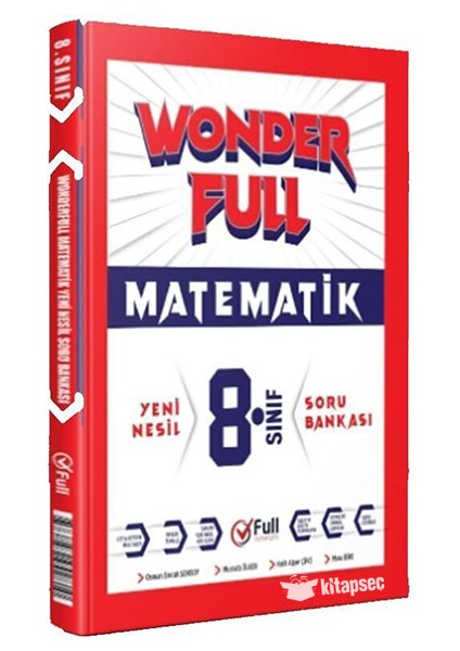 8. Sınıf Lgs Wonder Full Matematik Soru Bankası Full Matematik